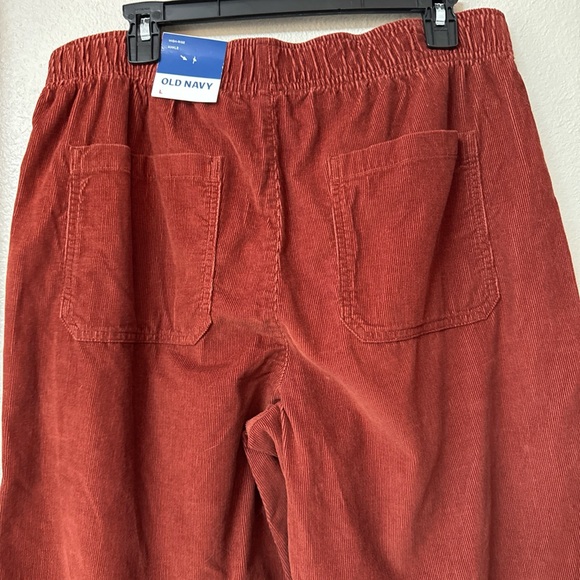 B2/4 Old Navy High rise ankle, Barrel style corduroys size large - Picture 6 of 8